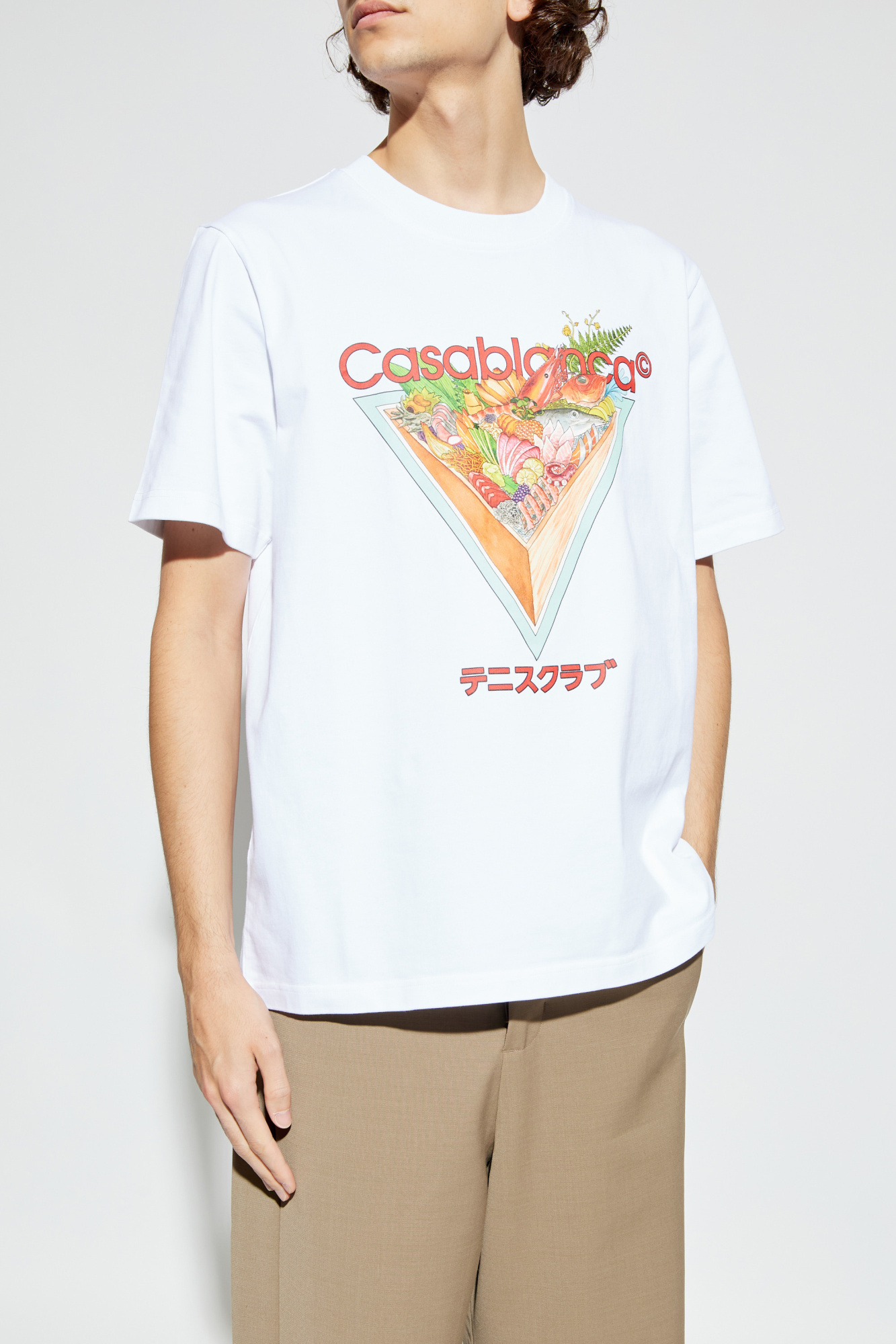 Casablanca T-shirt with print | Men's Clothing | Vitkac